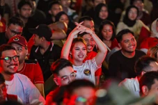 Suasana Nonton Bareng...