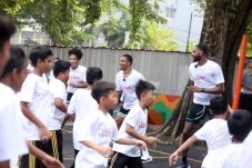 Keseruan NBA Cares di...