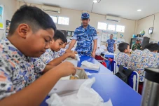 Uji Coba Makan Siang...