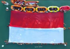 Pembentangan Bendera...