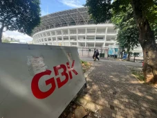 Potret Kawasan GBK Tanpa...