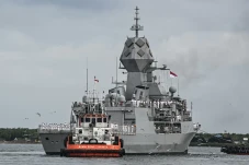 Kapal Perang HMAS Toowoomba...