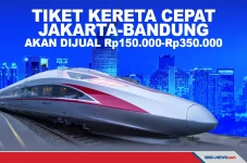 Tiket Kereta Cepat Jakarta-Bandung...