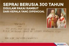 Seprai 300 Tahun Disulam...