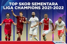 Top skor Liga Champions...