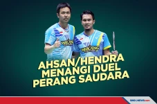 Hendra/Ahsan Cetak Final...