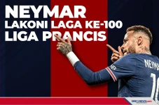 Neymar Lakoni Laga ke-100...