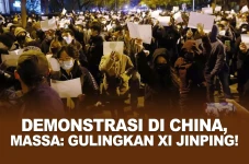 Demonstrasi di China,...