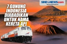 7 Gunung Indonesia yang...