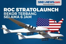 Pesawat Roc Stratolaunch,...