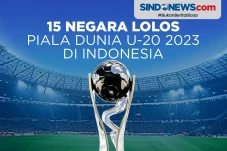 15 Negara yang Lolos...