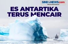 Es Antartika Terus Mencair,...