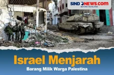 Israel Menjarah Barang...