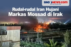 Rudal-rudal Iran Menghujani...