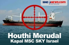 Kapal MSC SKY Milik...