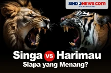 Singa Lawan Harimau...