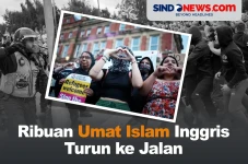 Ribuan Umat Islam Inggris...