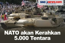 NATO akan Kerahkan 5.000...