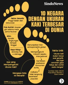 10 Negara dengan Ukuran...