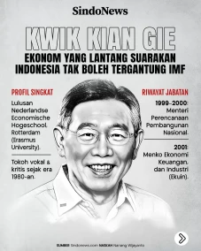 Kwik Kian Gie, Ekonom...