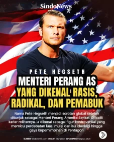 Pete Hegseth, Menteri...