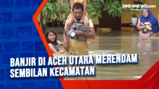 Banjir di Aceh Utara...