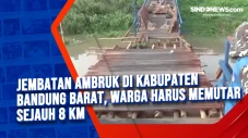 Jembatan Ambruk di Kabupaten...