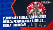 Pembukaan Bursa, Jokowi...