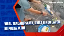 Viral Tendang Sajen,...