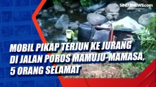 Mobil Pikap Terjun ke...