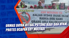 Ormas Dayak Ritual Potong...