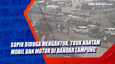 Sopir Diduga Mengantuk,...