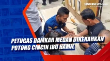 Petugas Damkar Medan...
