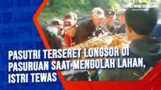 Pasutri Terseret Longsor...