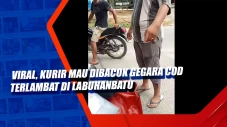 Viral, Kurir Mau Dibacok...