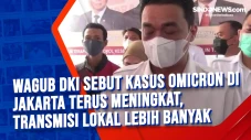 Wagub DKI Sebut Kasus...