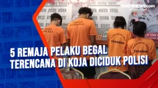 5 Remaja Pelaku Begal...