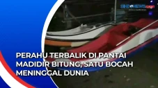 Perahu Terbalik di Pantai...