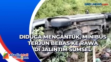 Diduga Mengantuk, Minibus...