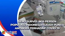 Sero Survei: 86,6 Persen...