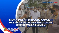 Sidak Pasar Minggu,...