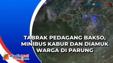 Tabrak Pedagang Bakso,...