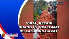 Viral, Petani Buang...
