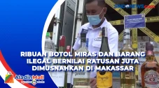 Ribuan Botol Miras dan...