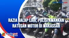 Razia Balap Liar, Polisi...
