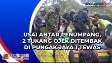 Usai Antar Penumpang,...