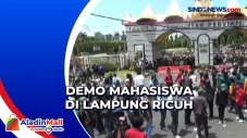 Demo Mahasiswa di Lampung...