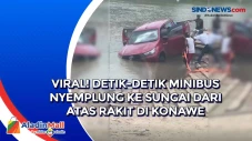Viral! Detik-detik Minibus...