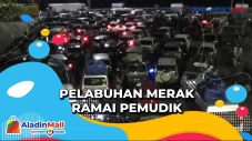 Pelabuhan Merak Ramai...