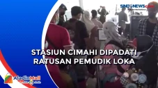 Stasiun Cimahi Dipadati...